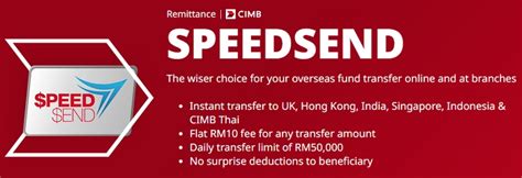 cimb speedsend transfer fee.